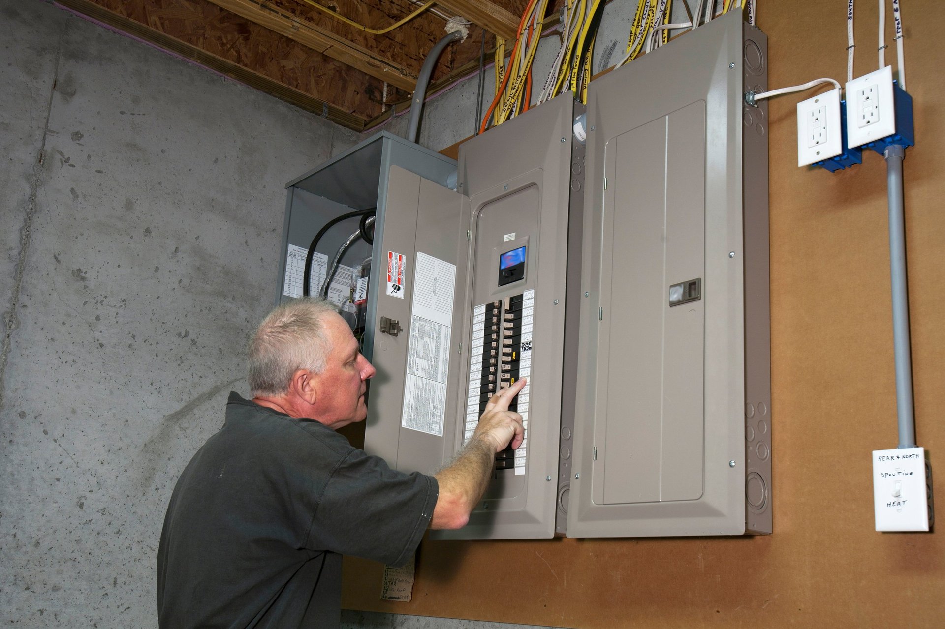 Home electrical panel